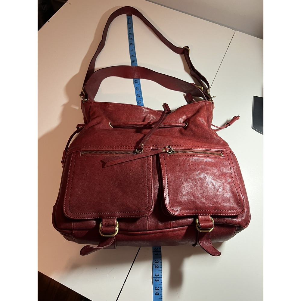 Sorial Large purse handbag Red